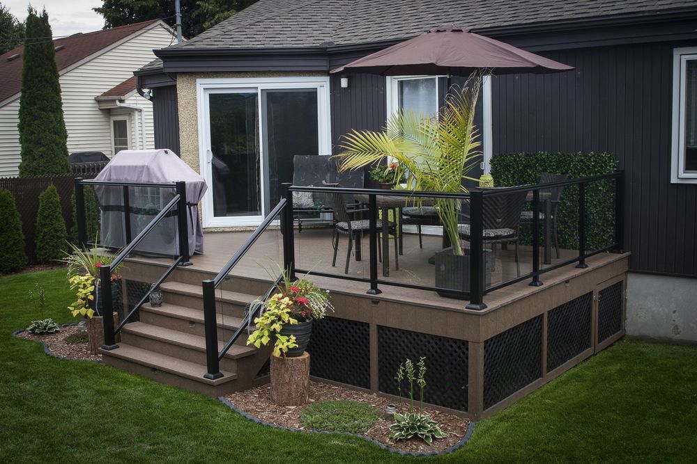 Composite Deck Boards & Planking in Recycled Plastic Dekavie Ecohome