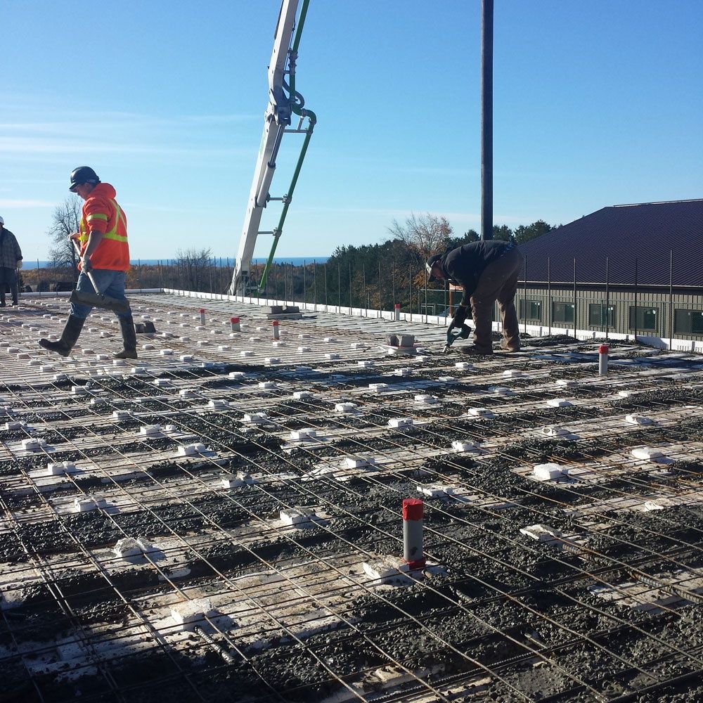 Concrete Deck Forms for ICF construction EPSDeck by Legalett Ecohome