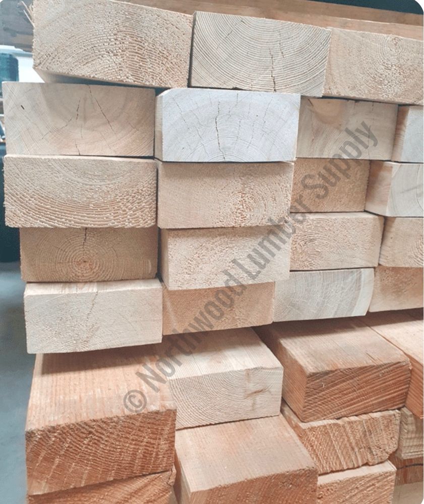 Lumber 4x8 18’ Fir Structural Beams DFIR by Northwood Lumber Supply