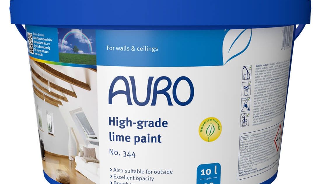 Paints & Primers Lime paint by Auro Ecohome