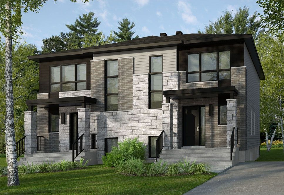 Rendu 3D d'un projet de Développements immobiliers près de Joliette (Lanaudière) de TRÉMÄ