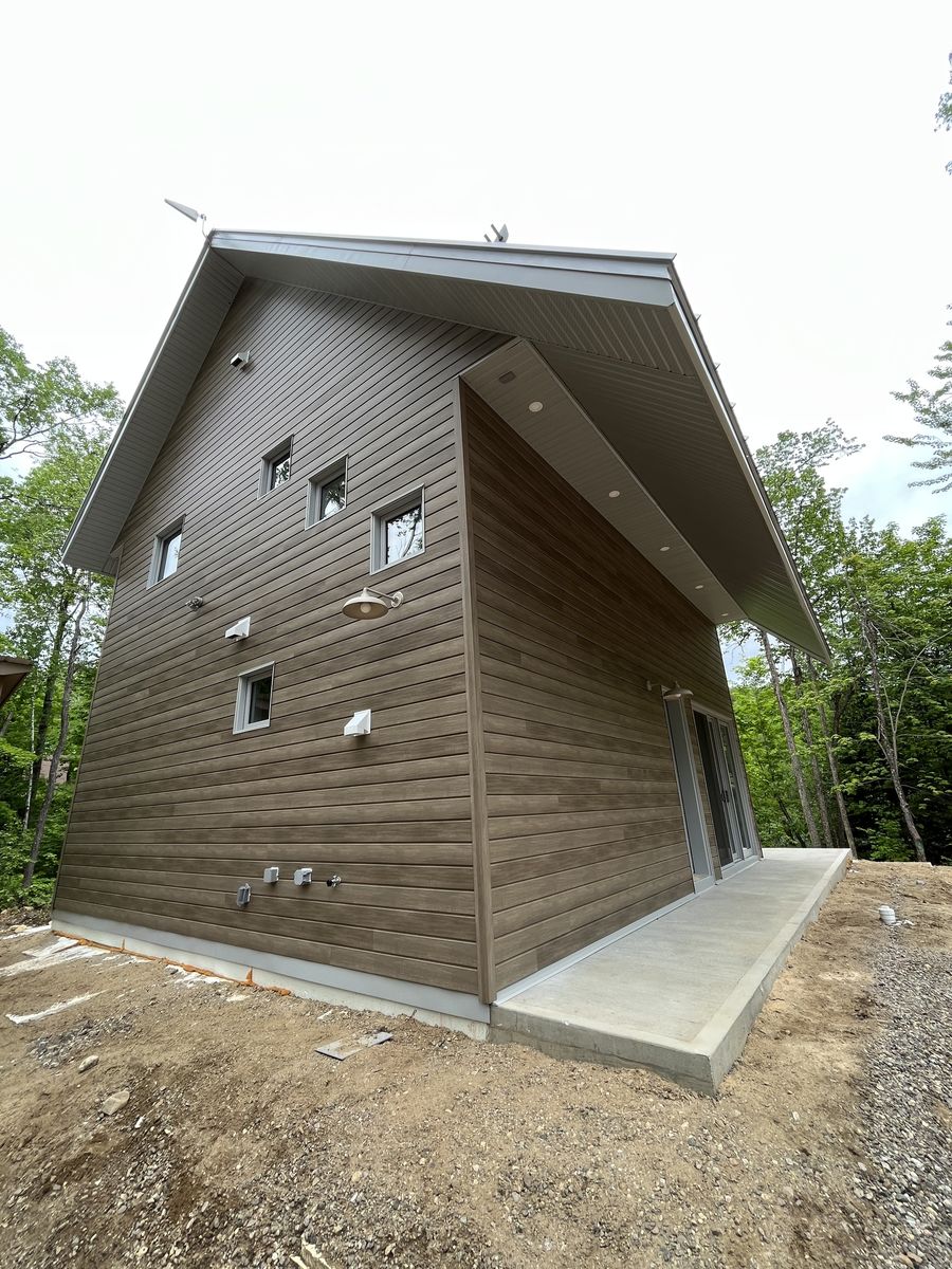 House Exterior from a Single family homes project near Gatineau (Outaouais) by Dsconstruction