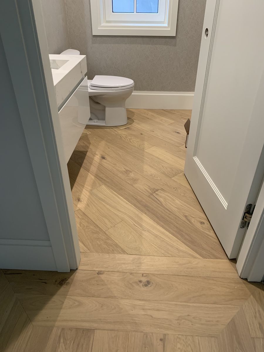 Bathroom from a Flooring project near Vancouver (Greater Vancouver) by adanac Floor Covering Inc.