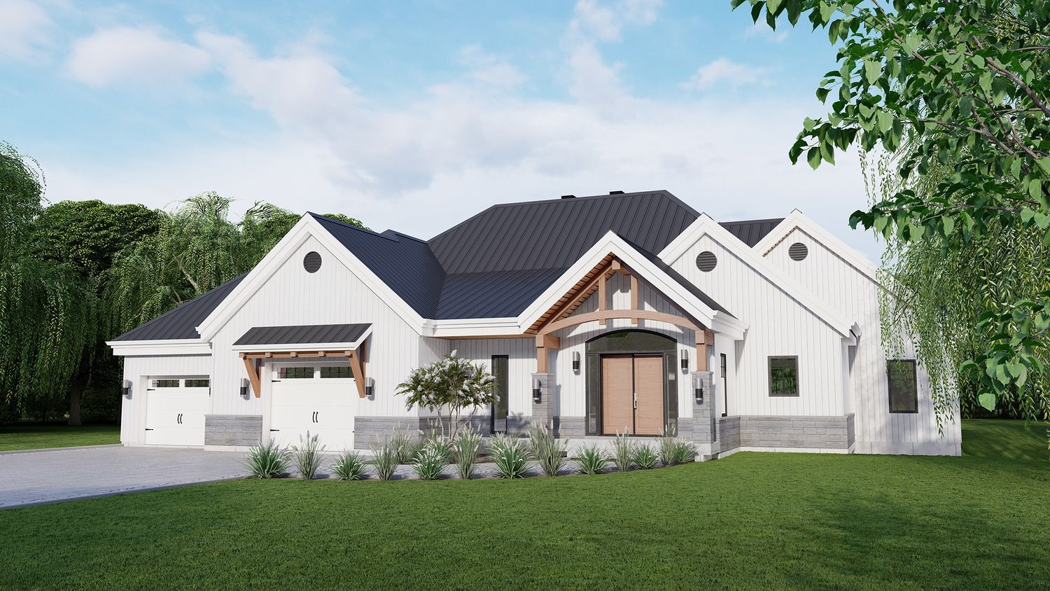3D Rendering from a 3D modelings and renderings project near Montreal (Greater Montreal) by TEKpur Architecture