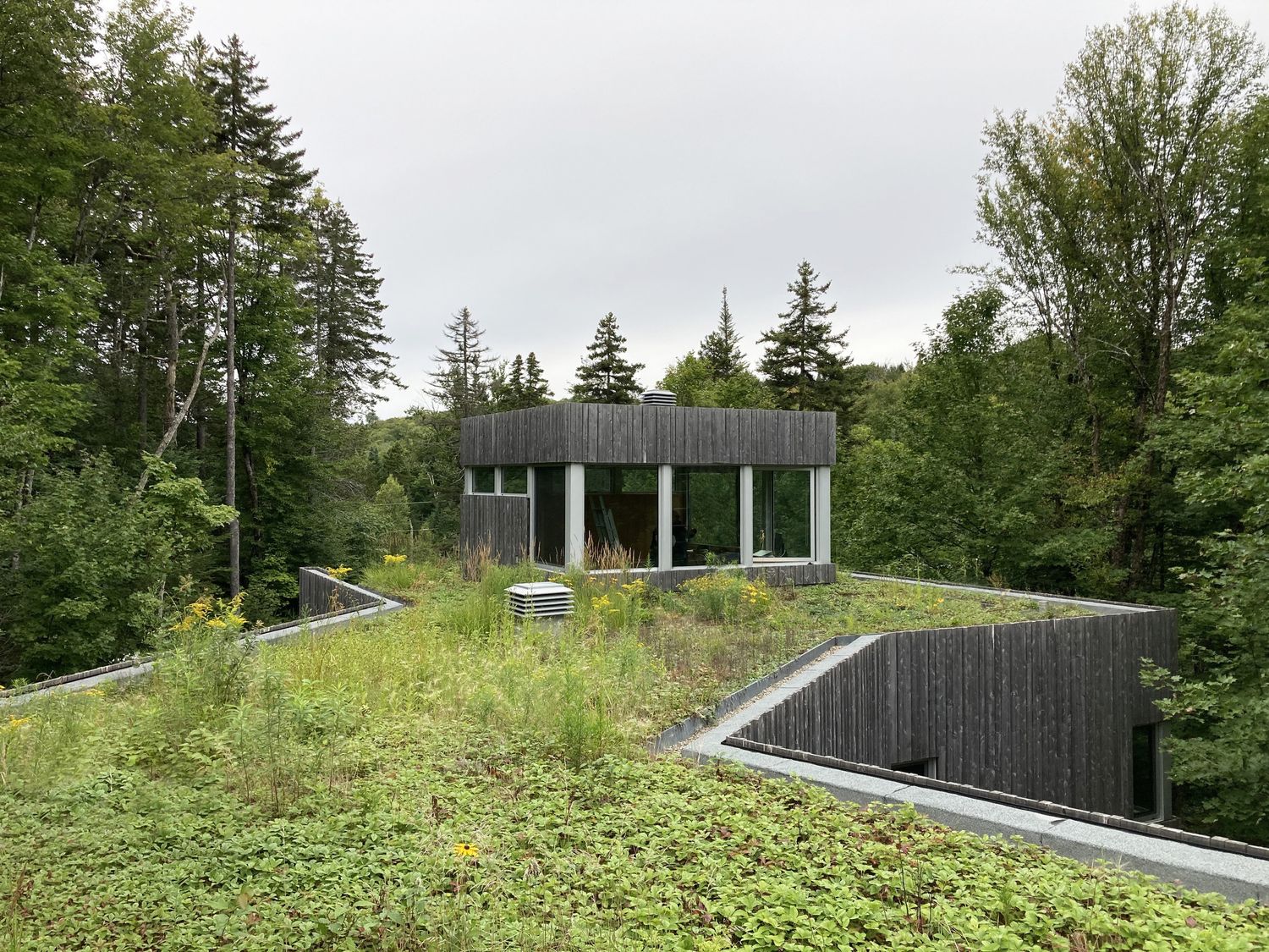Rooftop Terrace from a Single family homes project near Montreal (Greater Montreal) by Paul Bernier Architecte