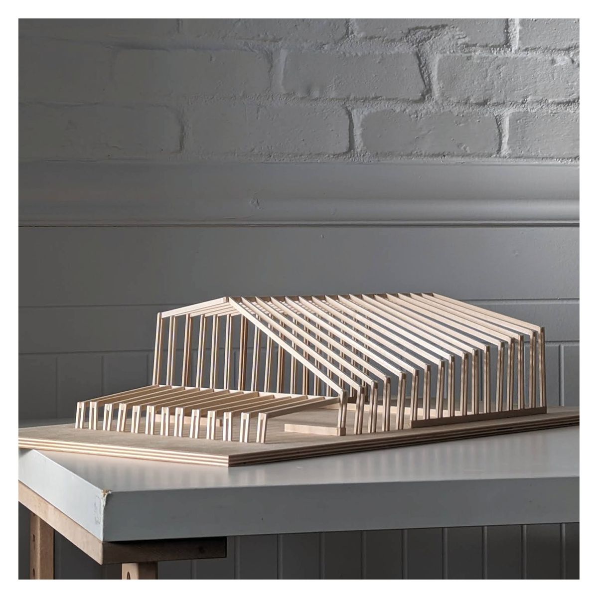 Détails d'un projet de Structures Lamellé-collé près de Québec/Lévis (Ville de Québec) de atelier vert forêt