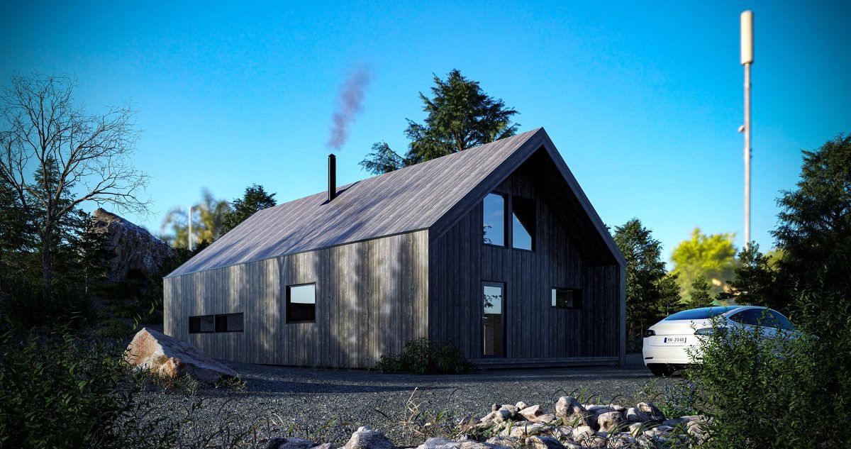 Rendu 3D d'un projet de Maisons unifamiliales près de Vancouver (Région du Grand Vancouver) de Bouw Art