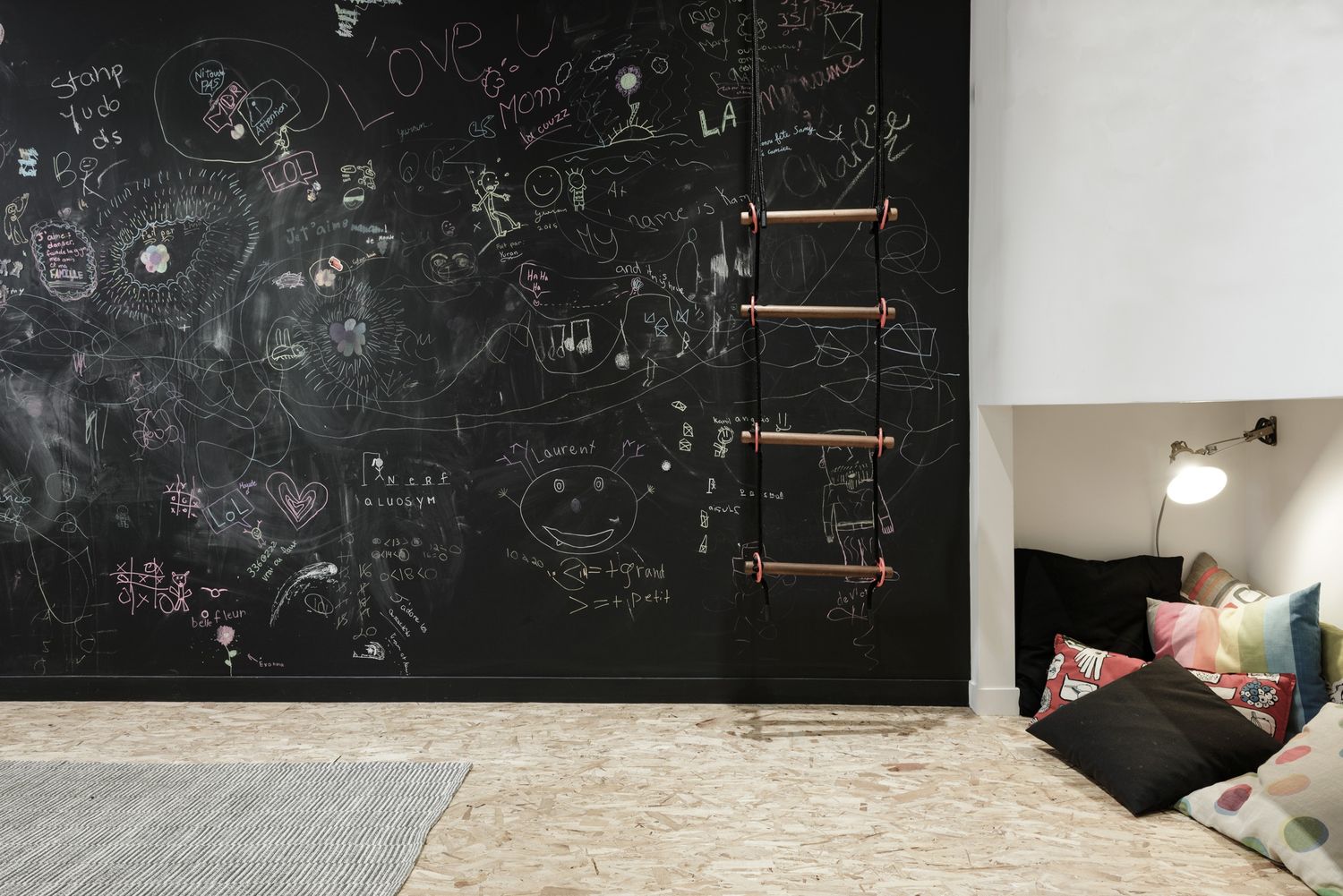 Dormitorio infantil de un proyecto de tipo Viviendas unifamiliares cerca de Montreal (Gran Montreal) por Stroph Architecture & Design