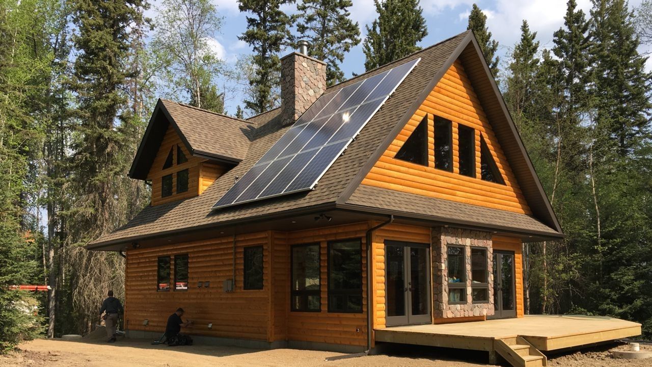  from a Off-Grid photovoltaic systems project near Saskatoon by Suncatcher Solar