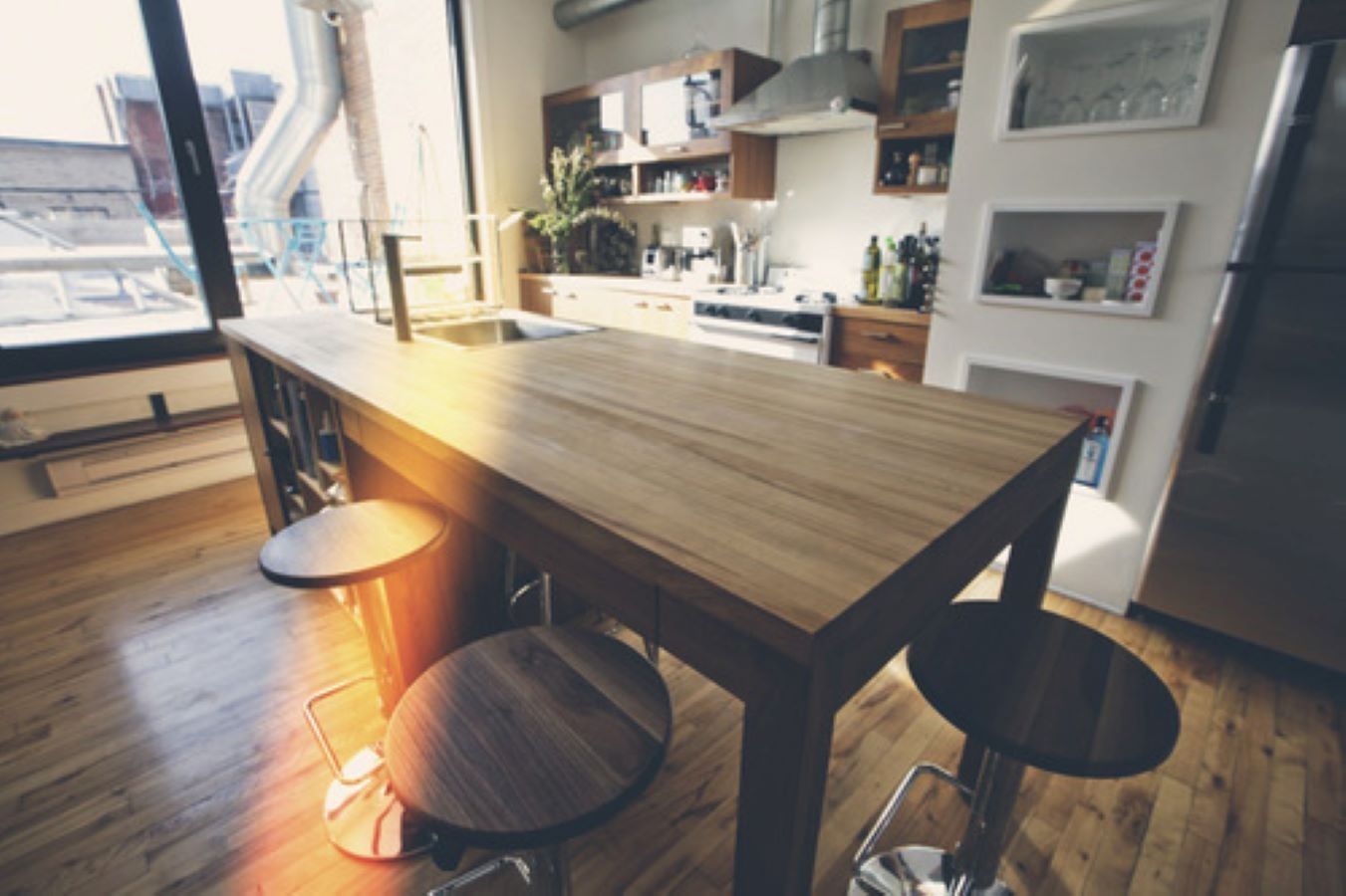 Kitchen from a Interior Design and Layout project near Montreal (Greater Montreal) by L'ARBRE