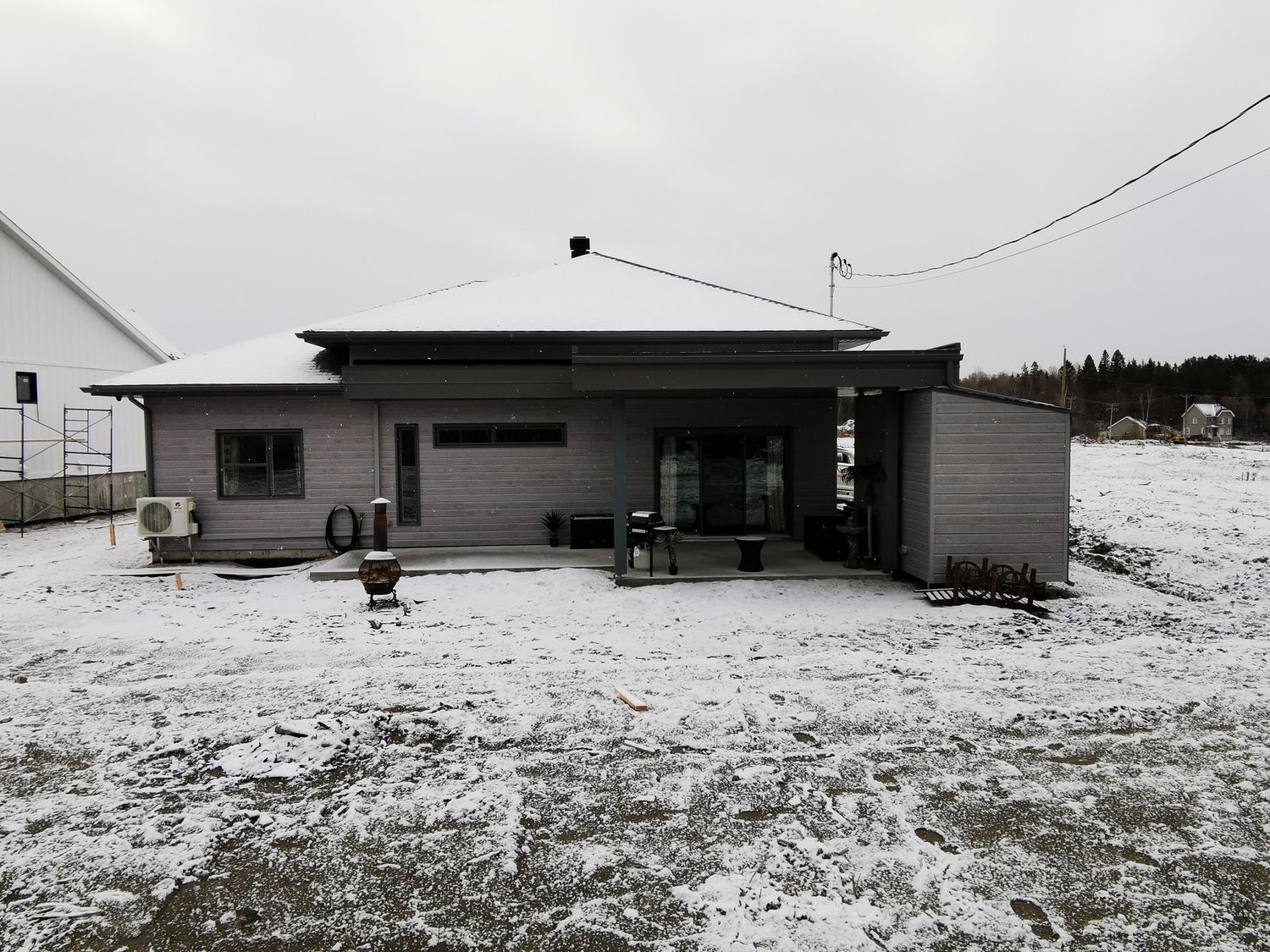 House Exterior from a Single family homes project near Saguenay - Lac-Saint-Jean by Solutions Expert SSS