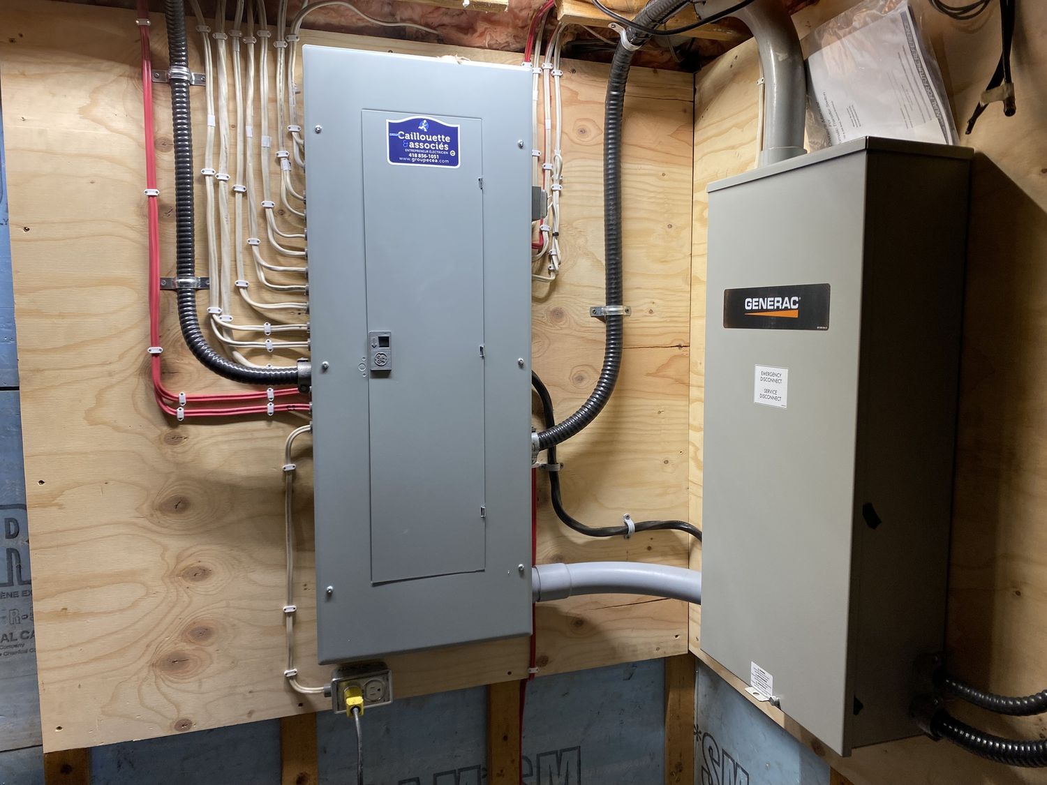 Building mechanicals from a Electric meters project near Rimouski (Bas-Saint-Laurent) by Groupe Caillouette & Associés inc