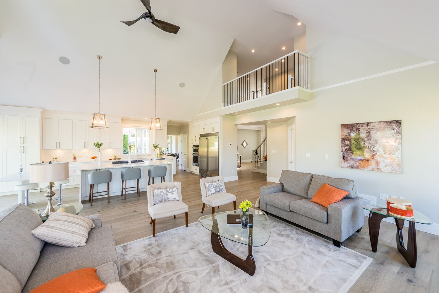 Living Room from a Single family homes project near Vancouver (Greater Vancouver) by Ryder Creek Homes