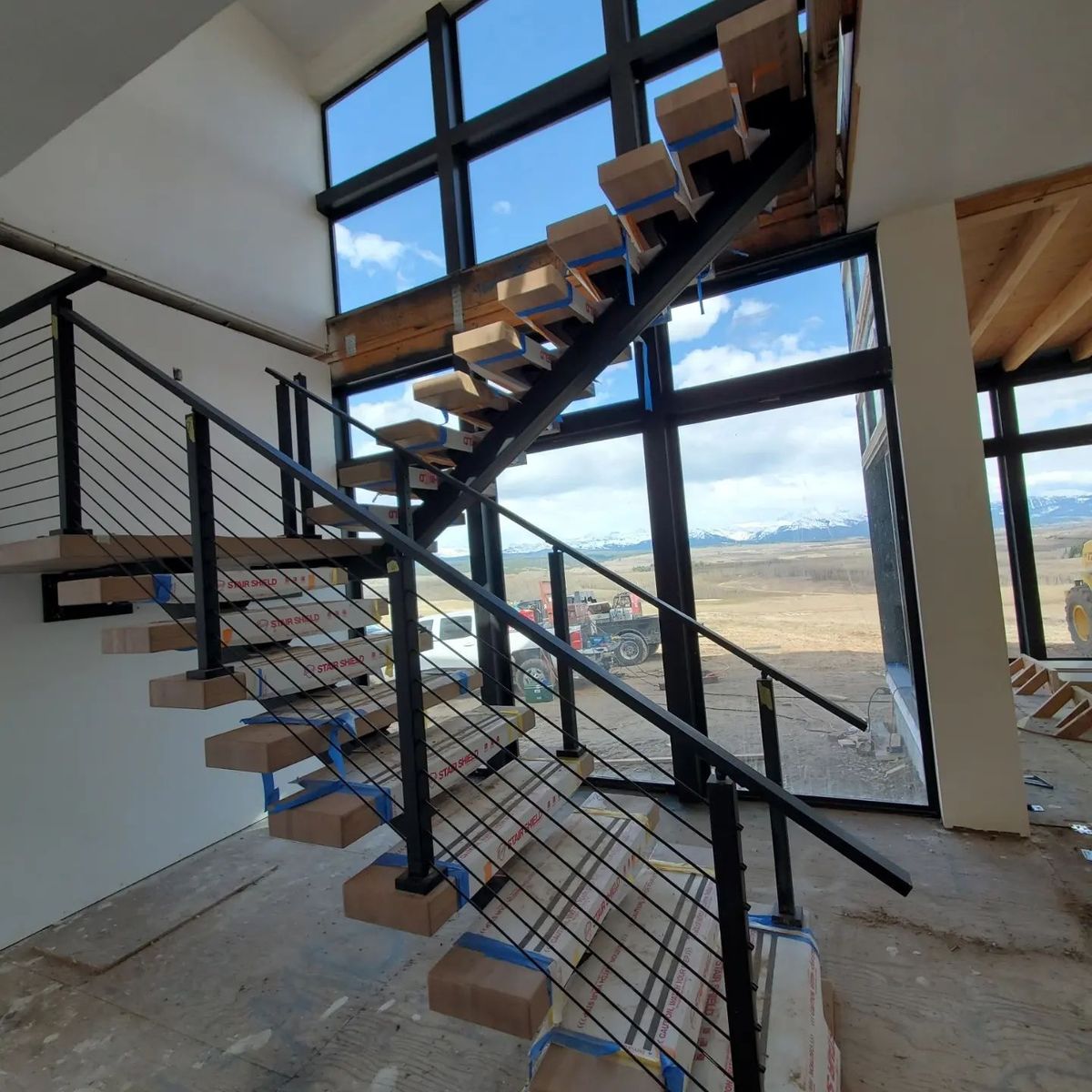 House Construction Interiors from a Prefab and Modular Houses project near Boise - Idaho Falls by Digz2Go Prefabricated Homes