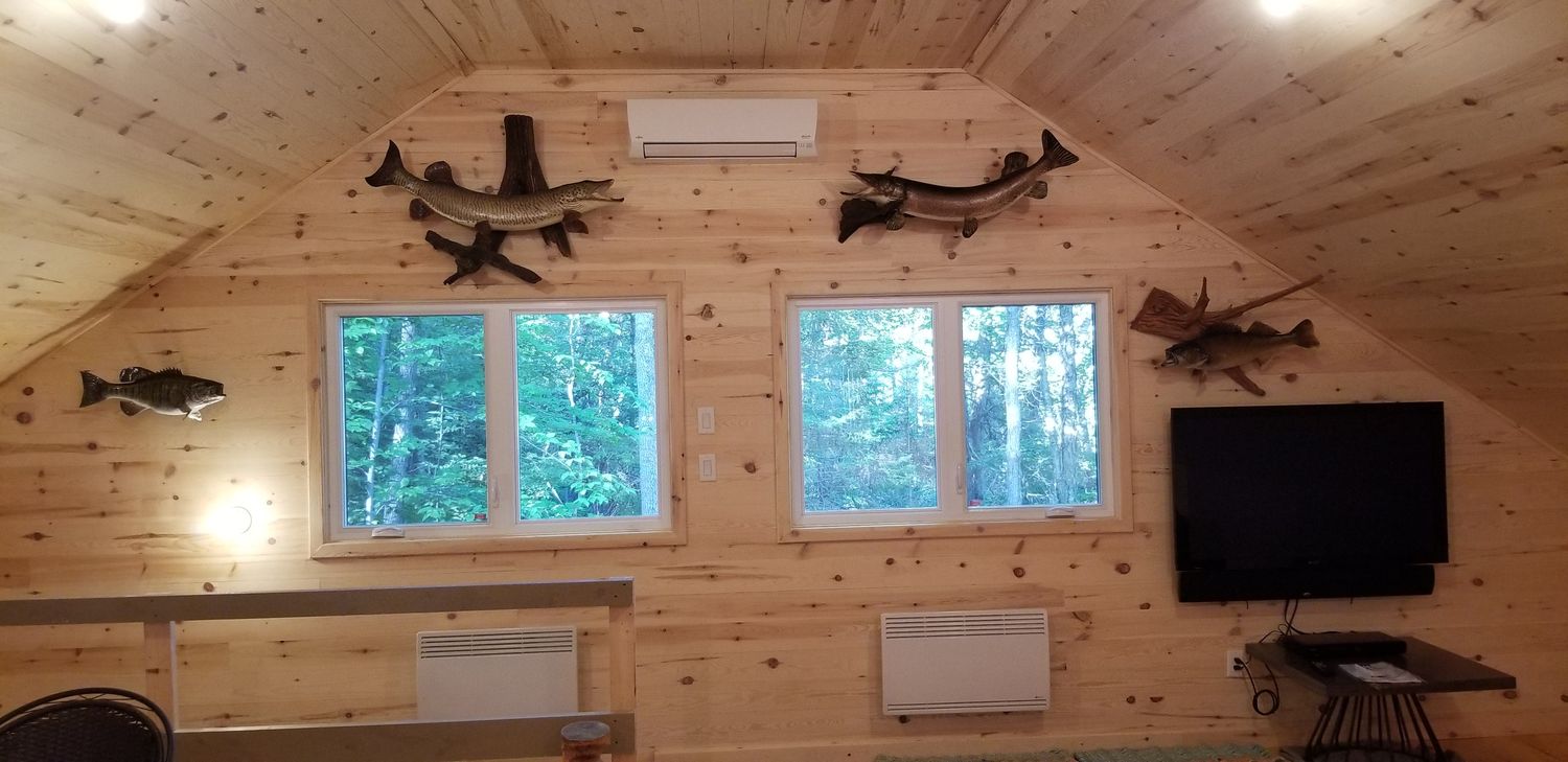 Mécanique du bâtiment d'un projet de Thermopompes près de Gatineau (Outaouais) de Réfrigération RoxTone