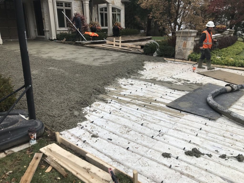 Building mechanicals from a Single family homes project near Toronto (Greater Toronto) by Quantum Geothermal Inc.