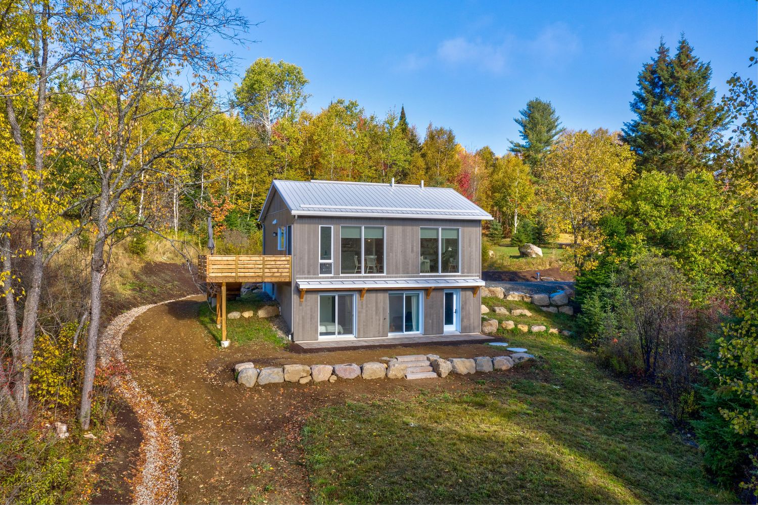 House Exterior from a Single family homes project near Saint-Jerome (Laurentides) by Belvedair