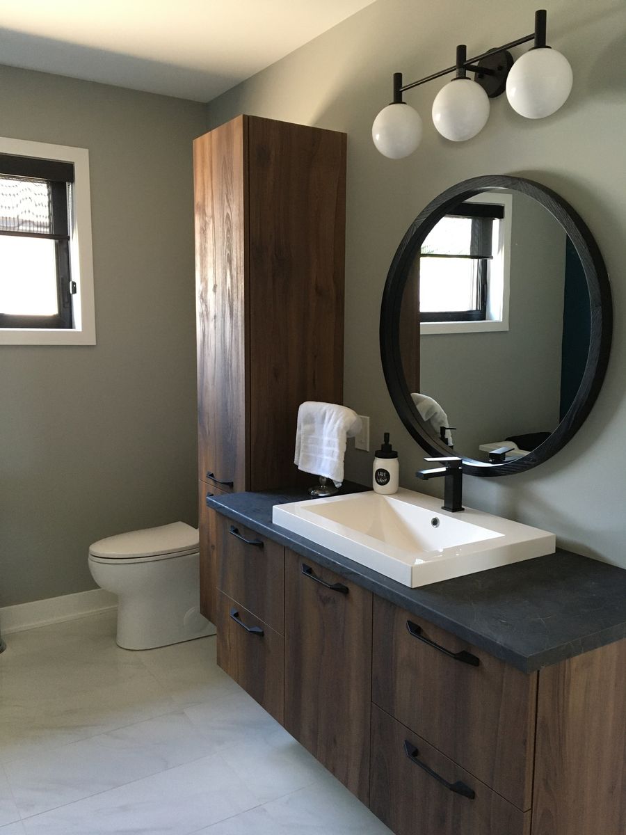 Baño completo de un proyecto de tipo Viviendas unifamiliares cerca de Granby - Bromont - Cowansville por GAÉTAN SIROIS CONSTRUCTION INC