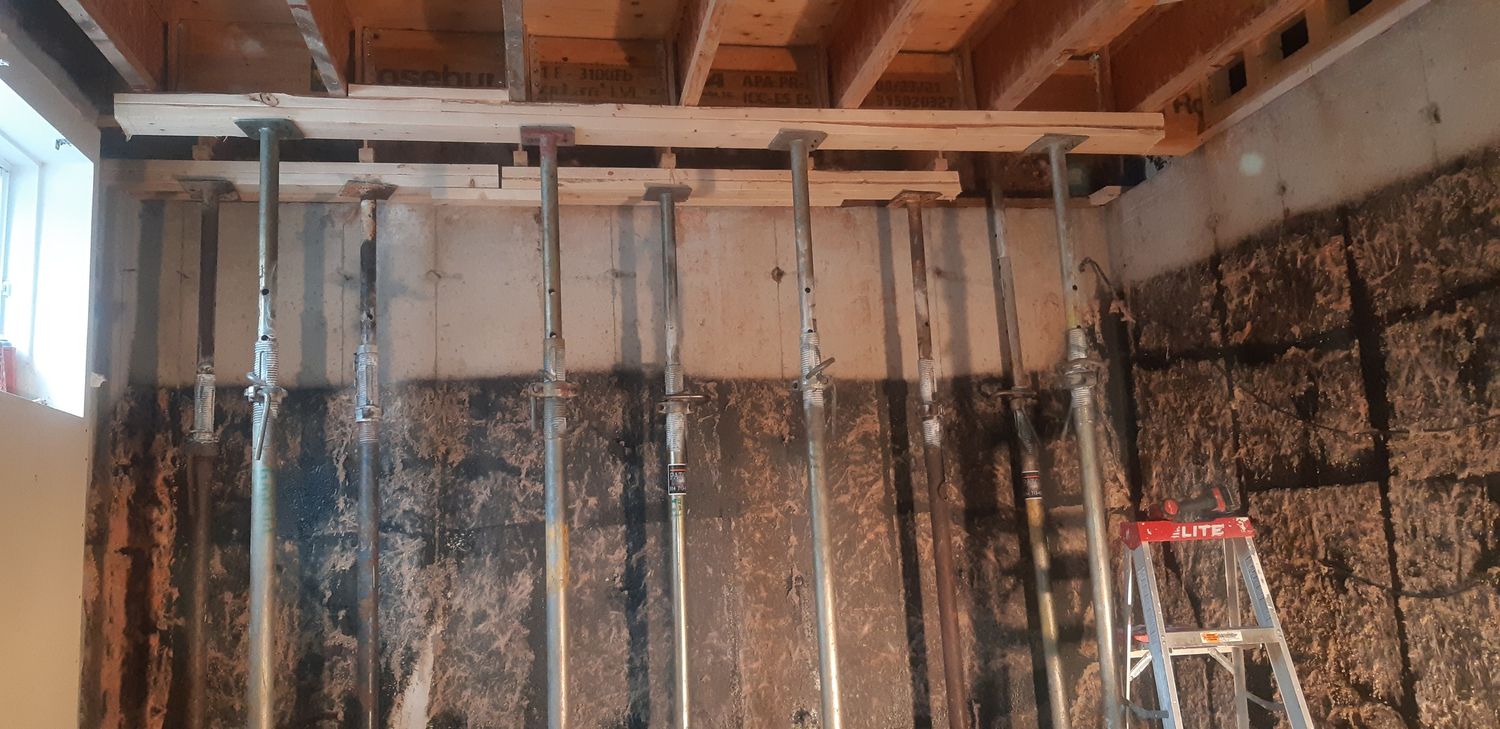 Cimientos y espacios de arrastre de un proyecto de tipo Estructuras de construcción cerca de Montreal (Gran Montreal) por Construction patco