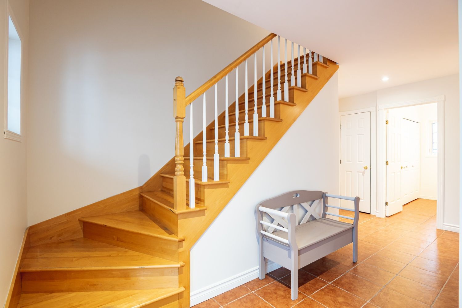 Staircase from a Furniture project near Quebec City - Levis by Sara Abonce-Courtier Immobilier Résidentiel et Commercial