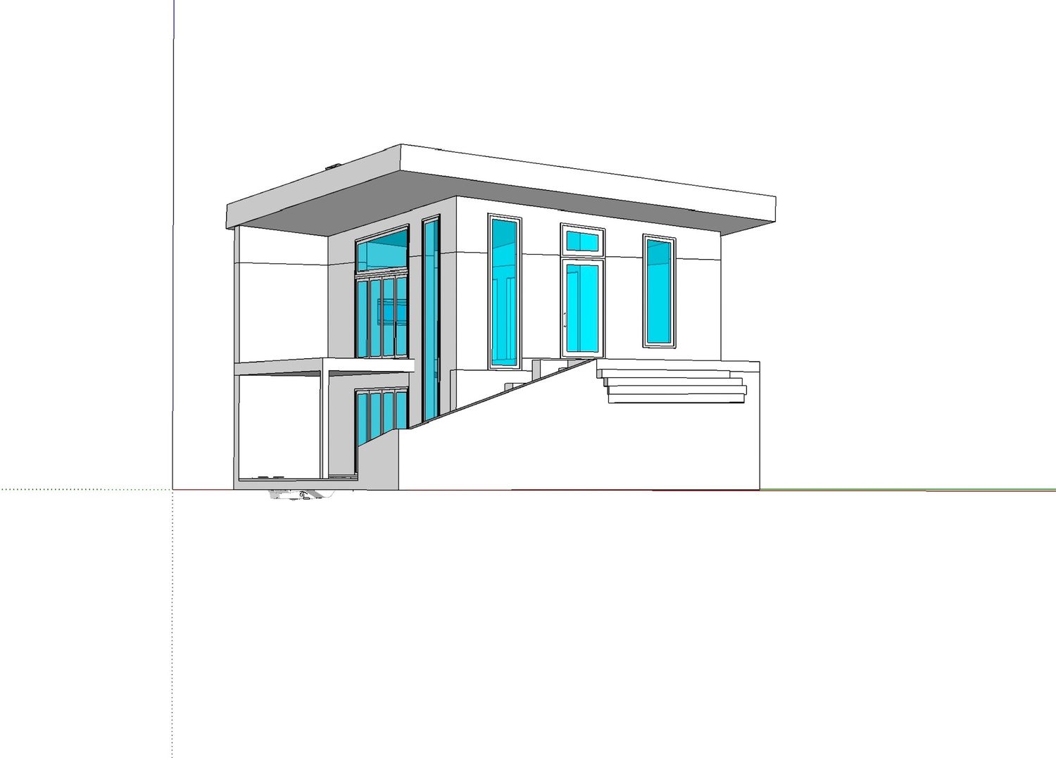 3D Rendering from a 3D modelings and renderings project near Gatineau (Outaouais) by Architectura EcoConcepts