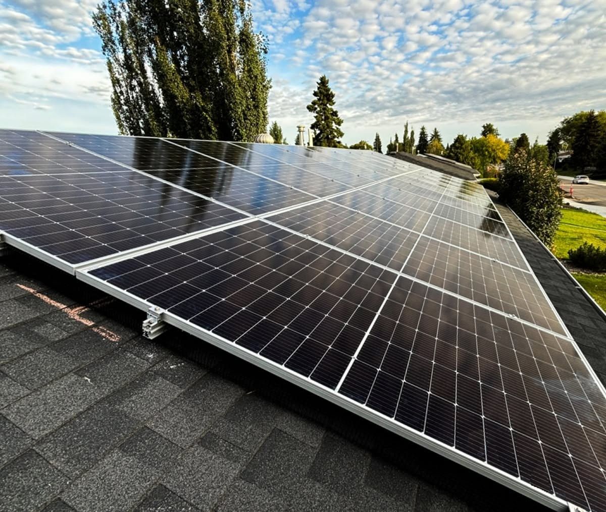  from a Photovoltaic Solar Panels project near Edmonton by Kuby Energy