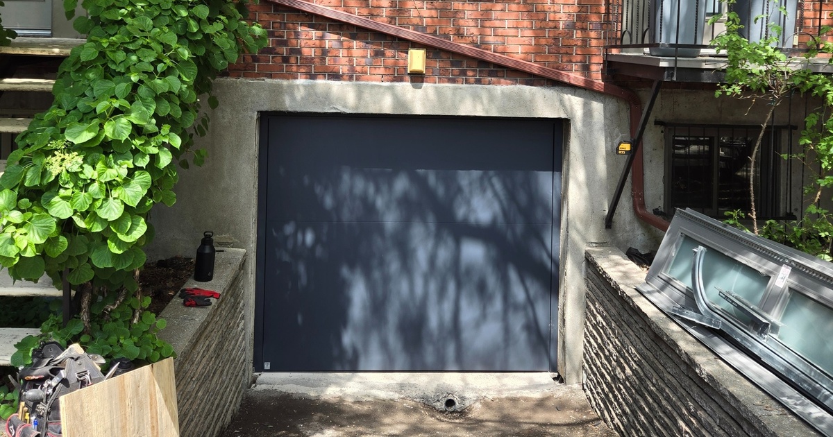 Installation de portes de garage étanches - Ecohome