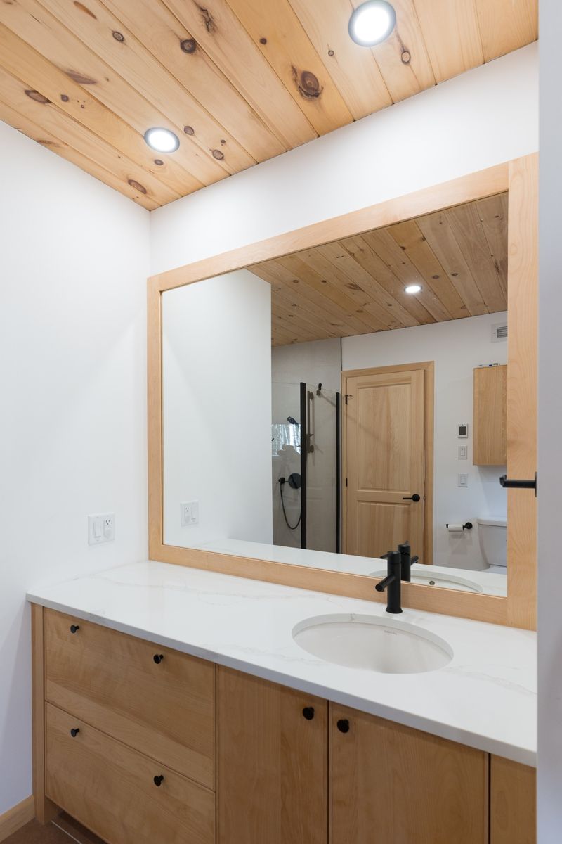 Salle de bain d'un projet de Maisons unifamiliales près de Saguenay/Lac-Saint-Jean de Solutions Résidentielles