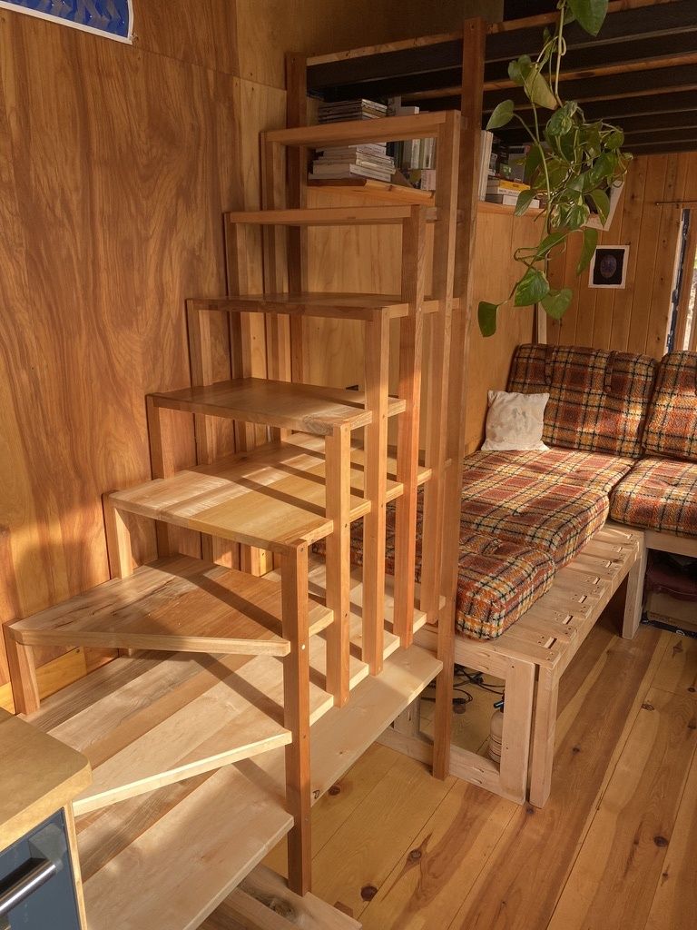 Staircase from a Staircases project near Rimouski (Bas-Saint-Laurent) by Botrae