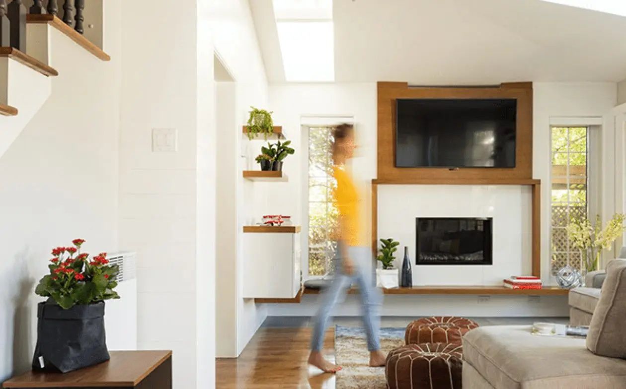 Sala de un proyecto de tipo Viviendas unifamiliares cerca de Montreal (Gran Montreal) por ESPÉ