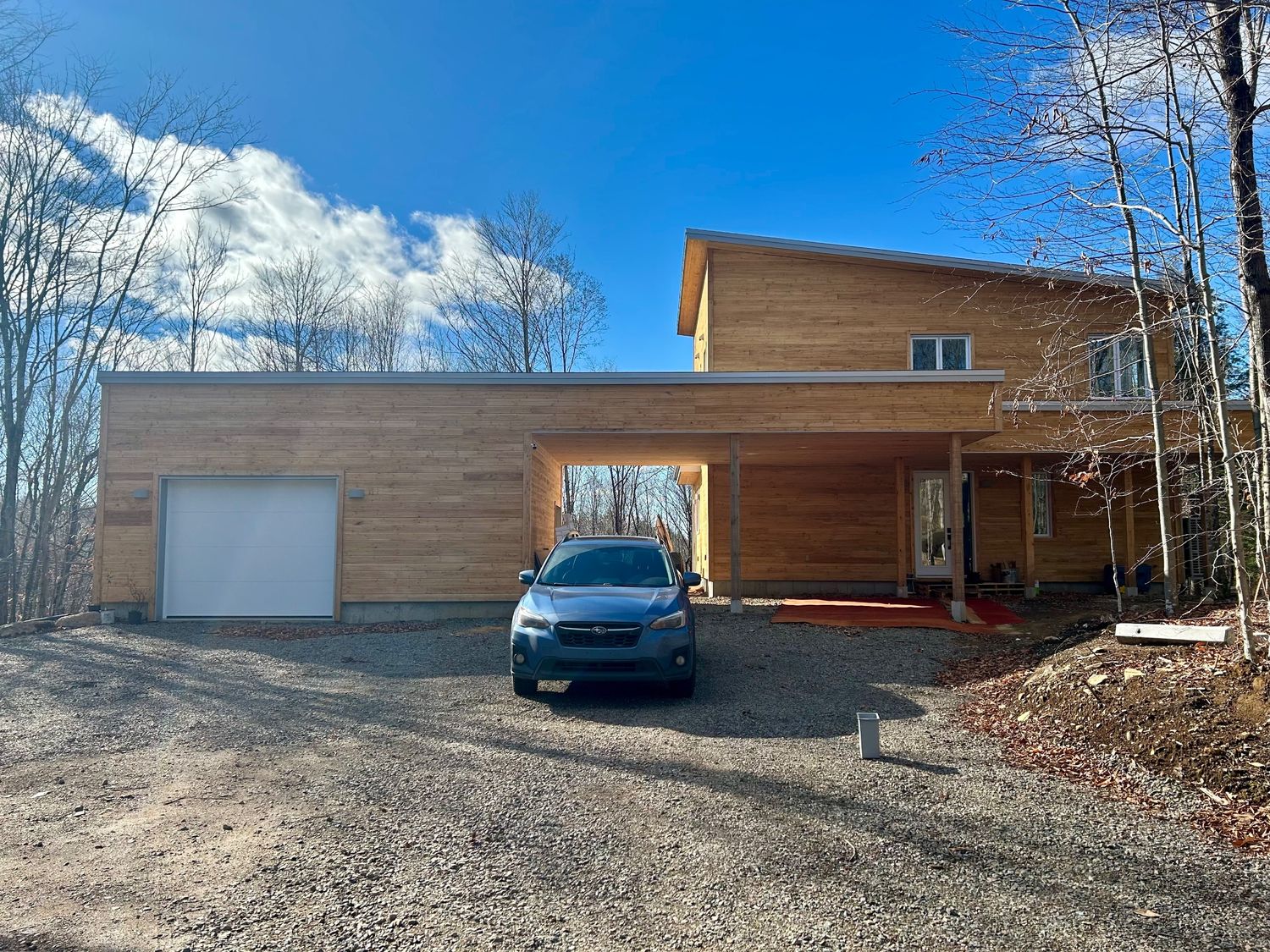 House Exterior from a Single family homes project near Saint-Jerome (Laurentides) by Toundra construction