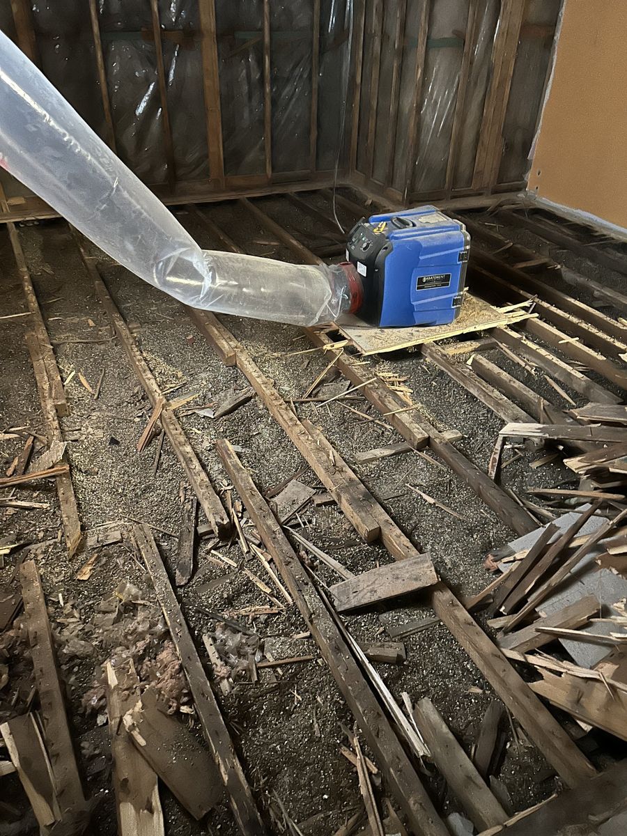 Avant rénovation d'un projet de Décontamination près de Saint-Jérôme/Blainville (Laurentides) de Décontamina PRO Inc.