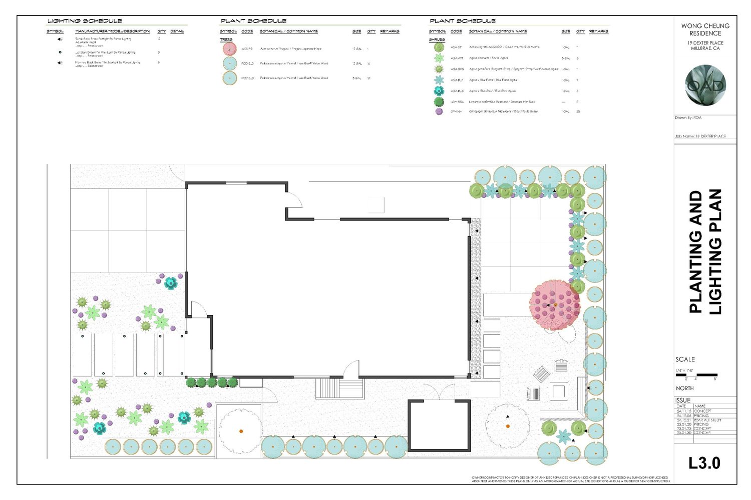 Plan d'aménagement paysager d'un projet de Cuisines extérieures près de San Francisco Bay de Contractors Central