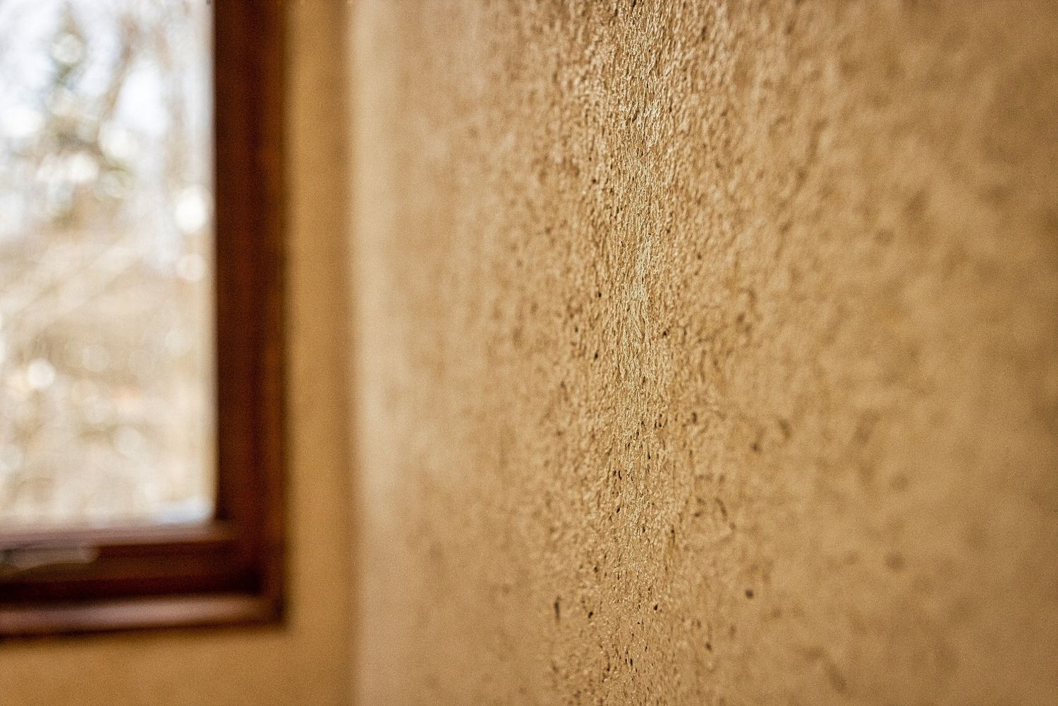 House Construction Interiors from a Lime finish project near Quebec City - Levis by BIOPHIL.co