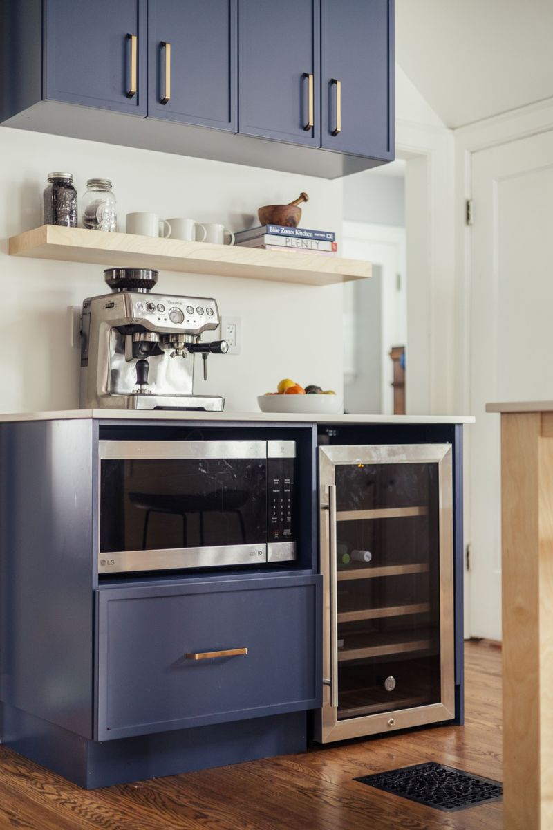 Kitchen from a Single family homes project near Peterborough by Ash + Acre Projects