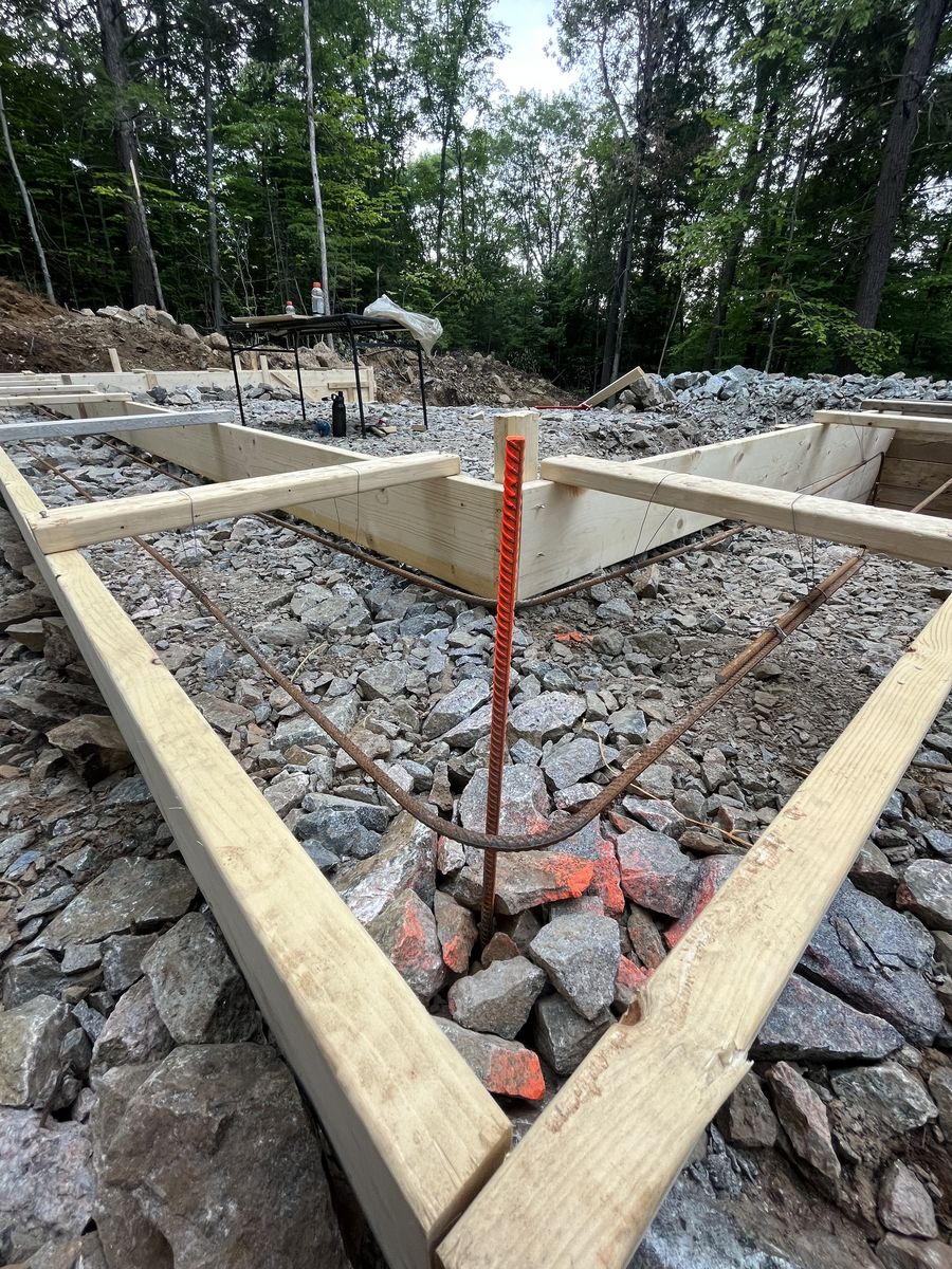 Cimientos y espacios de arrastre de un proyecto de tipo Viviendas unifamiliares cerca de Gatineau (Outaouais) por Dsconstruction