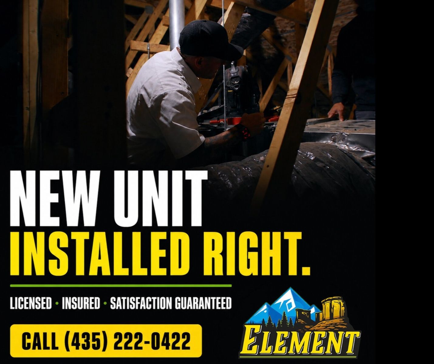  from a Heat pumps project near St. George by Element Plumbing, Heating and Air