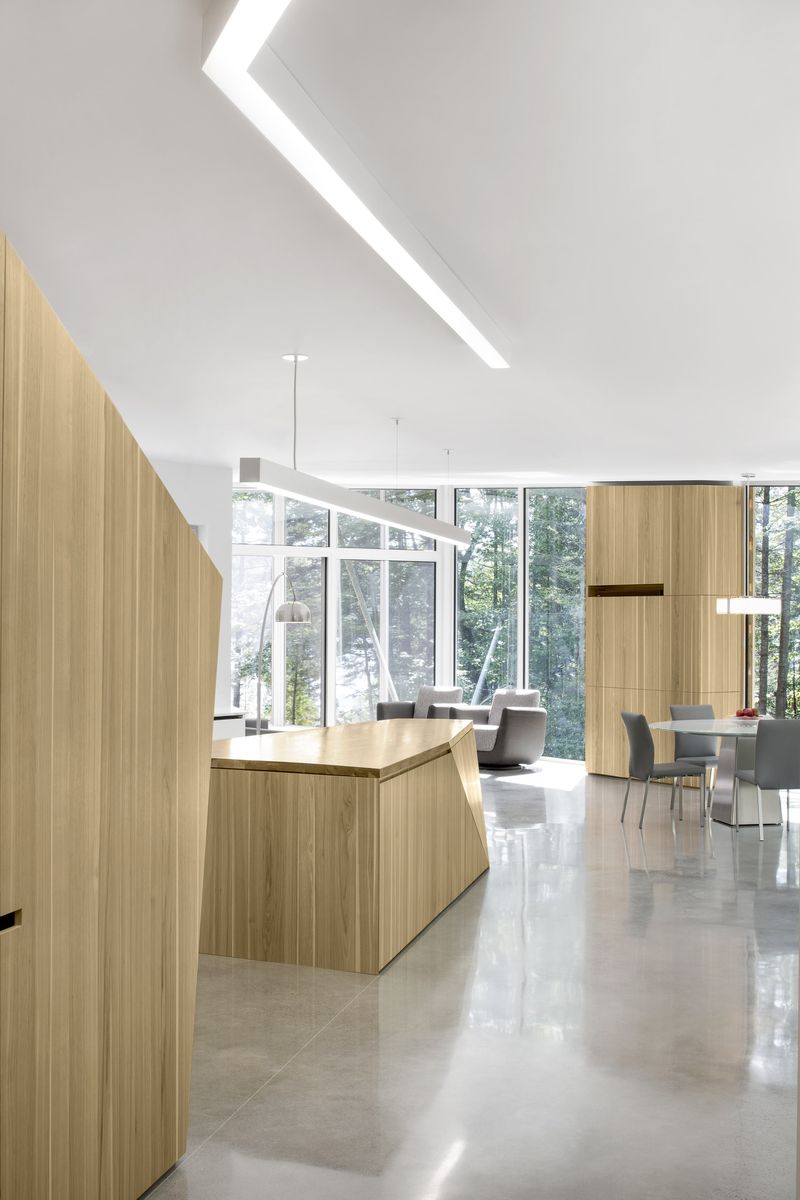 Storage & Closet from a Single family homes project near Montreal (Greater Montreal) by Paul Bernier Architecte