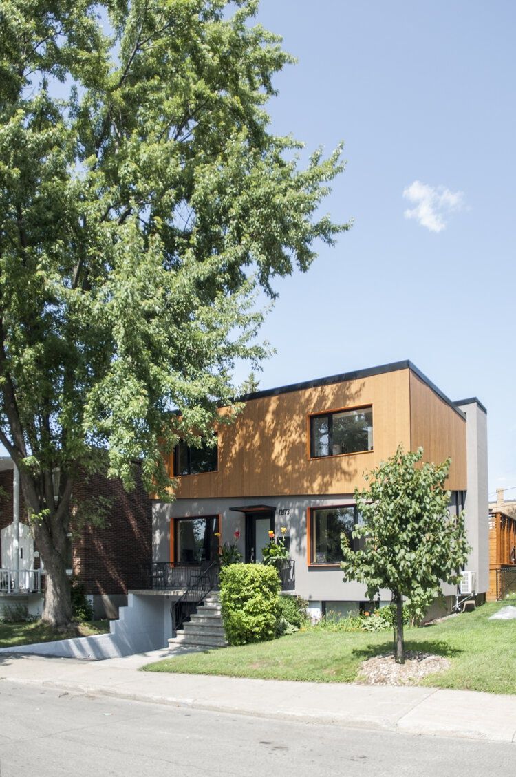 House Exterior from a Single family homes project near Montreal (Greater Montreal) by Rose Architecture