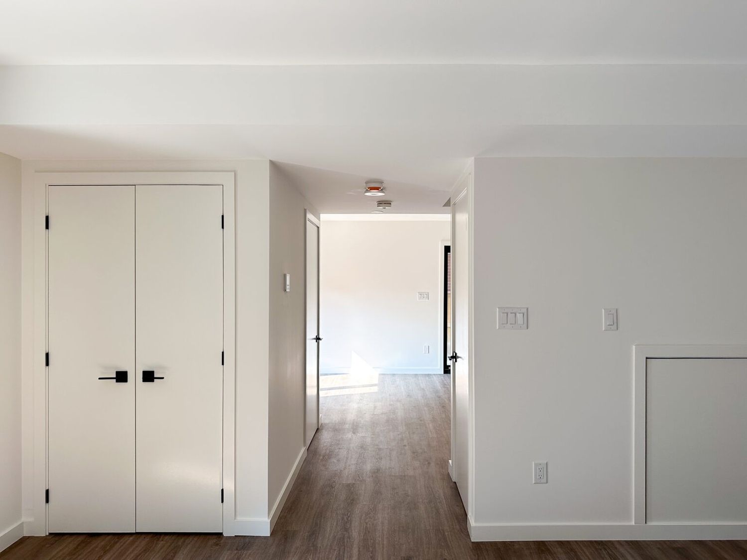 Hall from a Accessory Dwelling Units (ADUs) project near Toronto (Greater Toronto) by Assembly Corp.