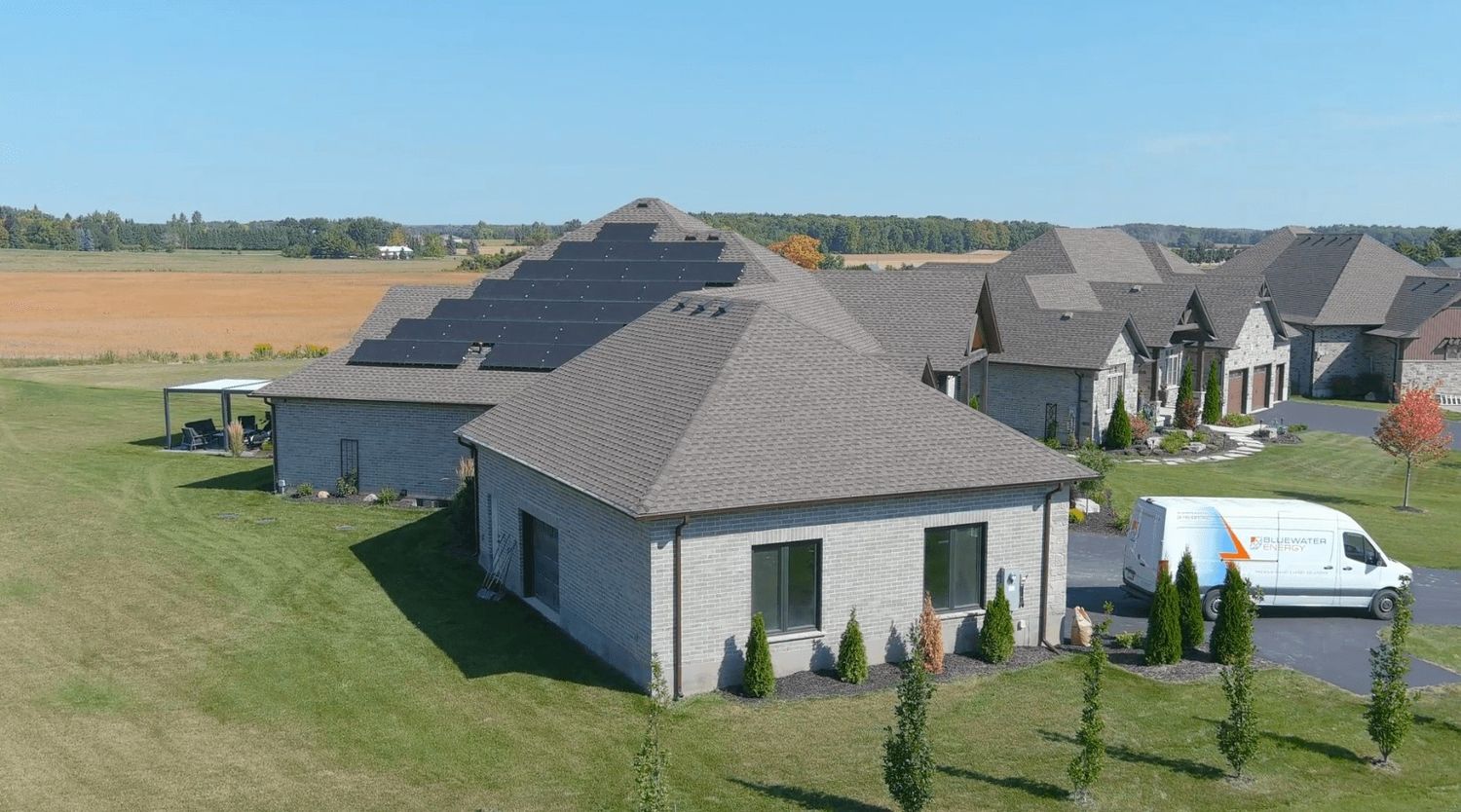  from a Photovoltaic Solar Panels project near Kitchener - Cambridge - Guelph by Blue Water Energy
