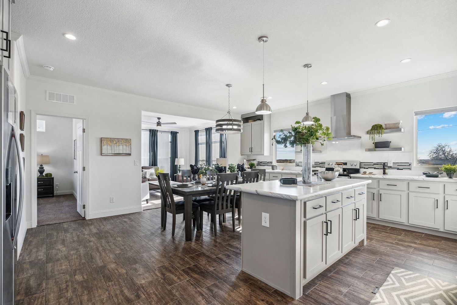 Kitchen from a Prefab and Modular Houses project near Phoenix by Homes Direct
