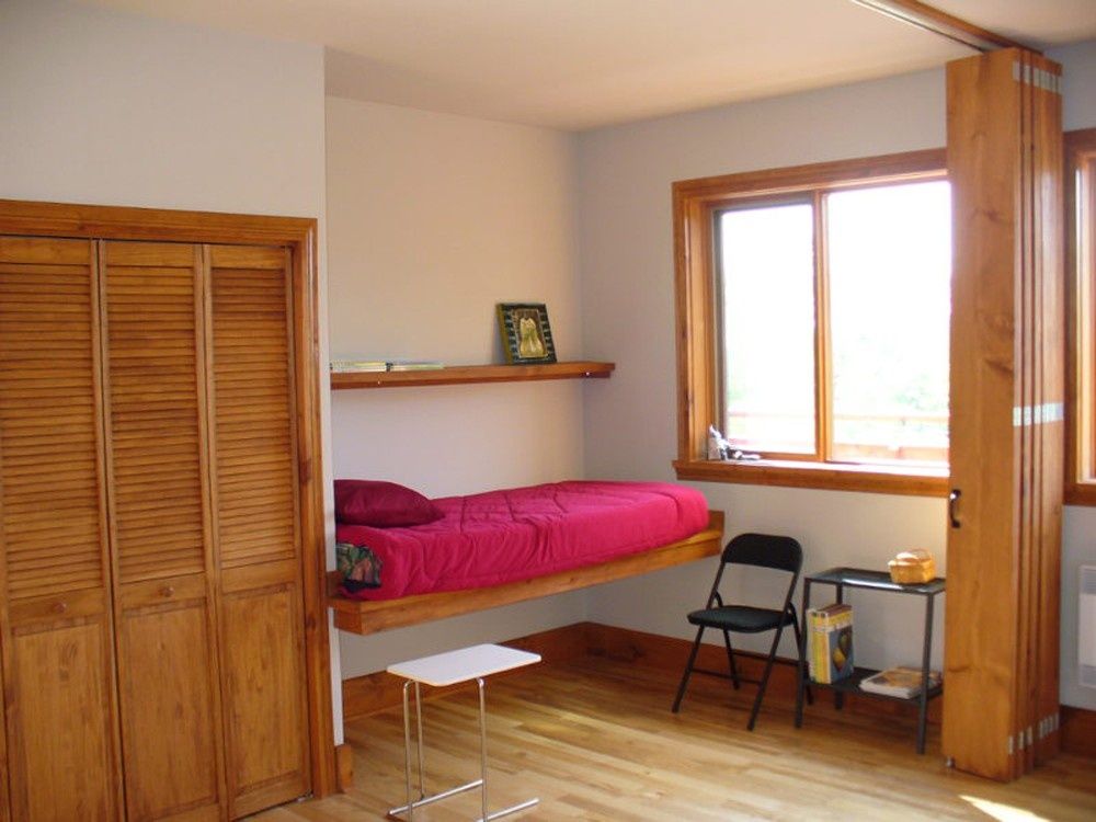 Bedroom from a Single family homes project near Montreal (Greater Montreal) by Studioarch