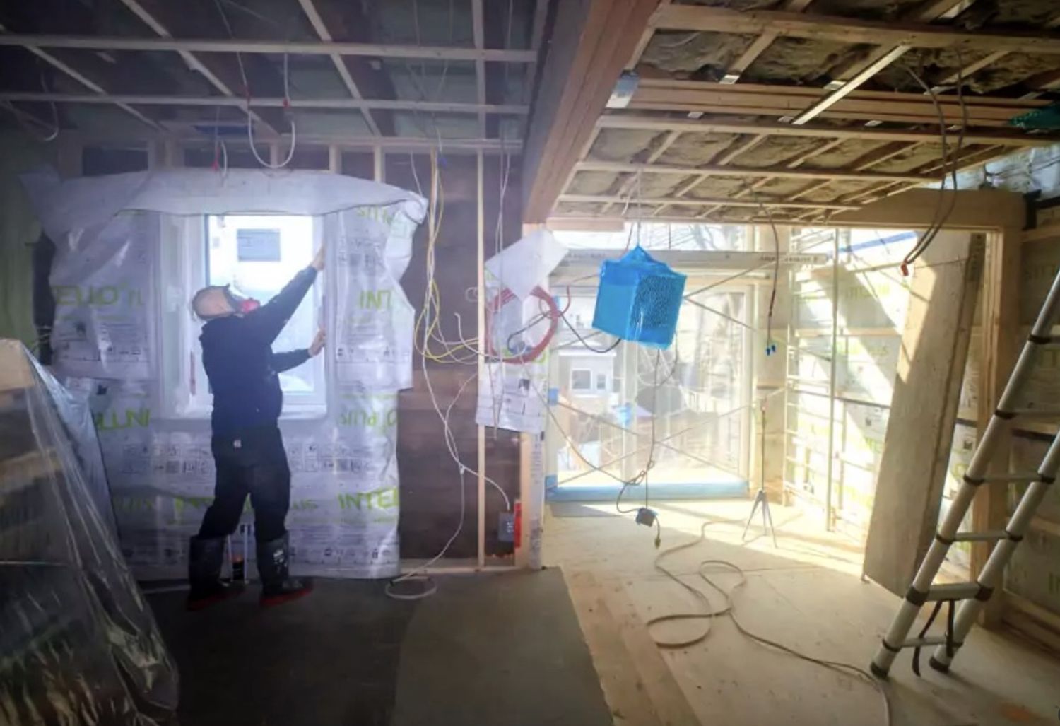 House Construction Interiors from a Multi-family and high-rise Buildings project near Montreal (Greater Montreal) by Retrofit Construction