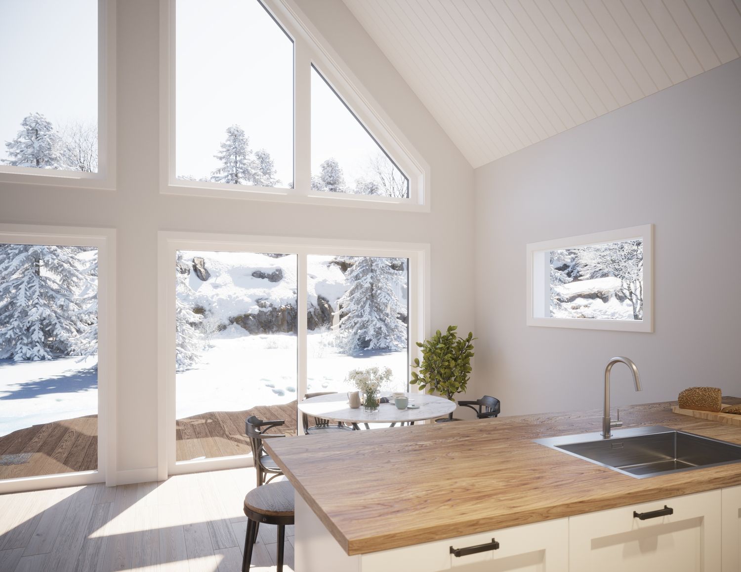 3D Rendering from a Real Estate Developments project near Saint-Jerome (Laurentides) by Belvedair