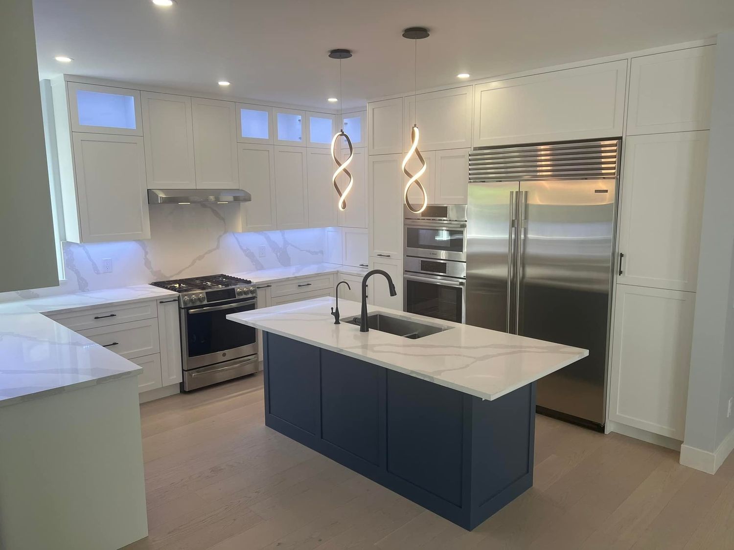 Kitchen from a Accessory Dwelling Units (ADUs) project near Vancouver (Greater Vancouver) by Nicons Enterprises LTD.