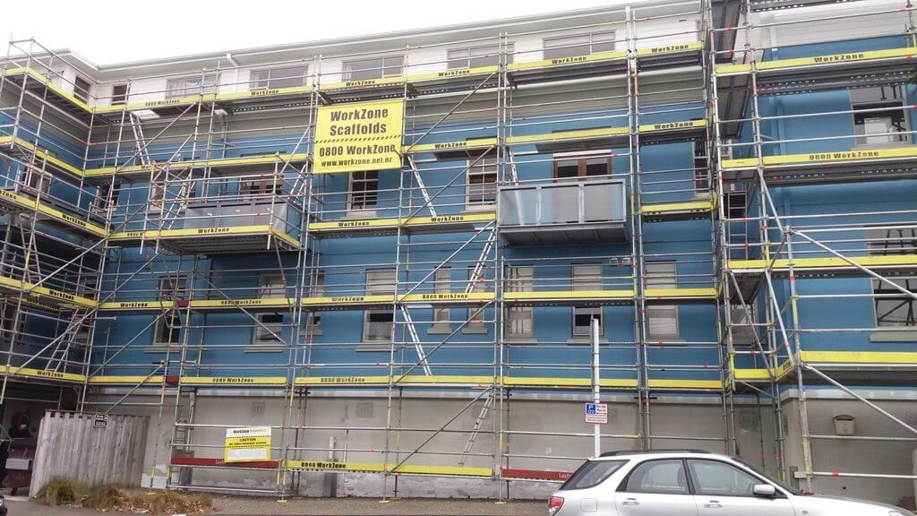  d'un projet de Bâtiments multi-résidentiels et tours d'habitations près de Auckland de Workzone Scaffolds