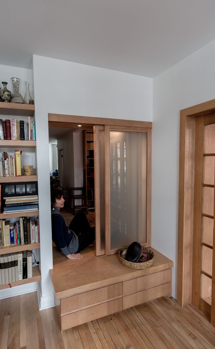 Hall from a Condos, apartments project near Montreal (Greater Montreal) by À l' Aube - Design Studio & Kitchen Specialist