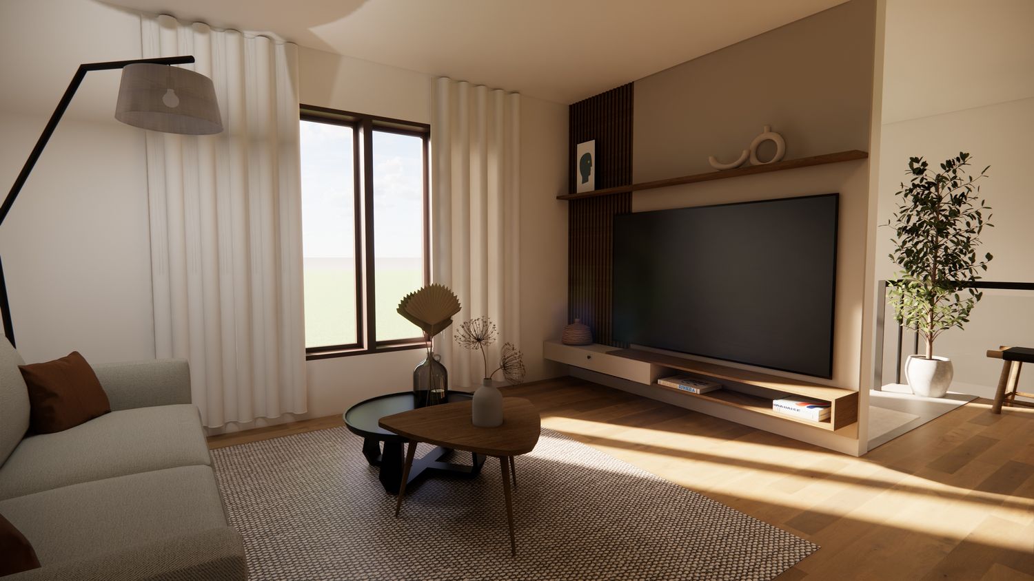 3D Rendering from a Single family homes project near Montreal (Greater Montreal) by E.L. Concept - Architecture et Design