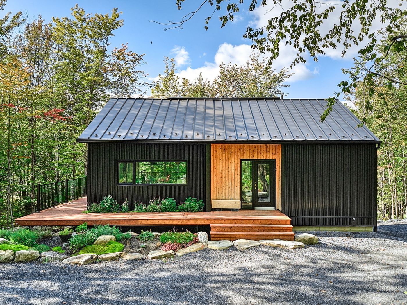 House Exterior from a Single family homes project near Sherbrooke (Estrie) by Belvedair
